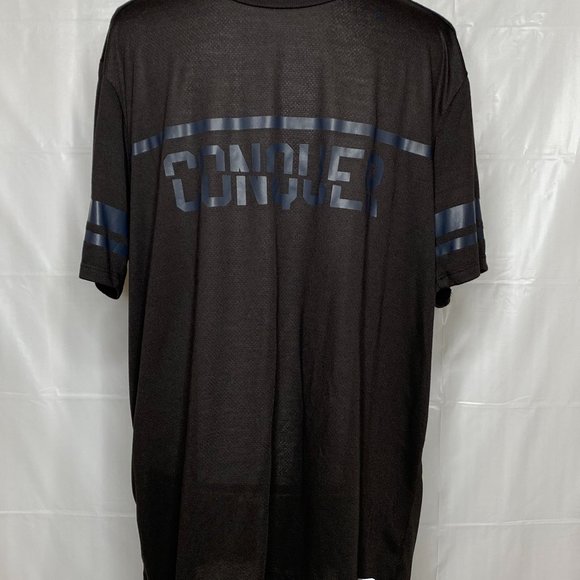 Mtb Sport Shirts Mens Mta Sport Shirt Conquer Black Short Sleeve